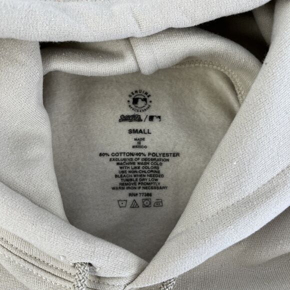 New Mens Stitches Pittsburgh Pirates Hoodie Sweatshirt Sz S NWT Cooperstown Coll - Picture 6 of 8